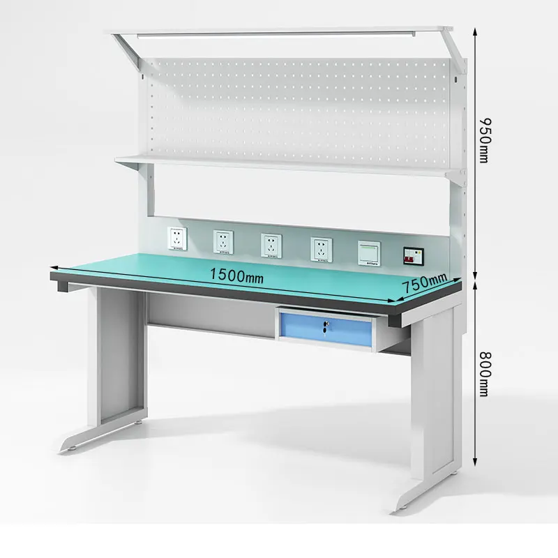 Metal Industrial Working Bench Anti Static Electronics Mobile Phone Repair Table Workbench