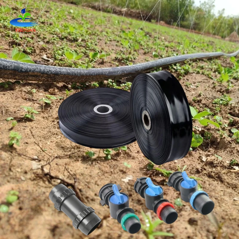 Agricultural Pe Layflat Water Hose Pipe Connector Accessories for Irrigation Rain Hose