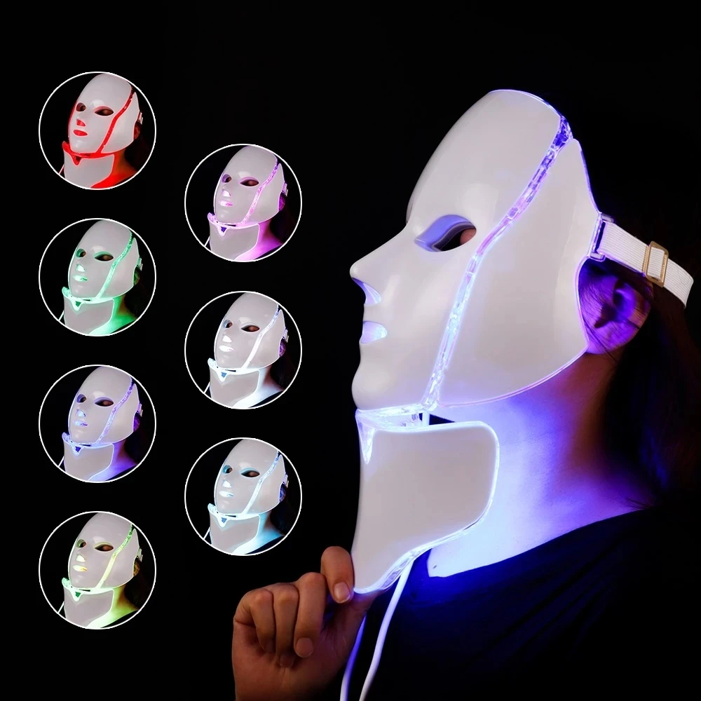 Светодиодная led маска foreverlily colorful led Beauty Mask. Bradex led-прибор для кожи лица БЬЮТИСТИК kz 0534. Светодиодная терапия для лица фотодинамическая led-маска. Nanoasia led маска.