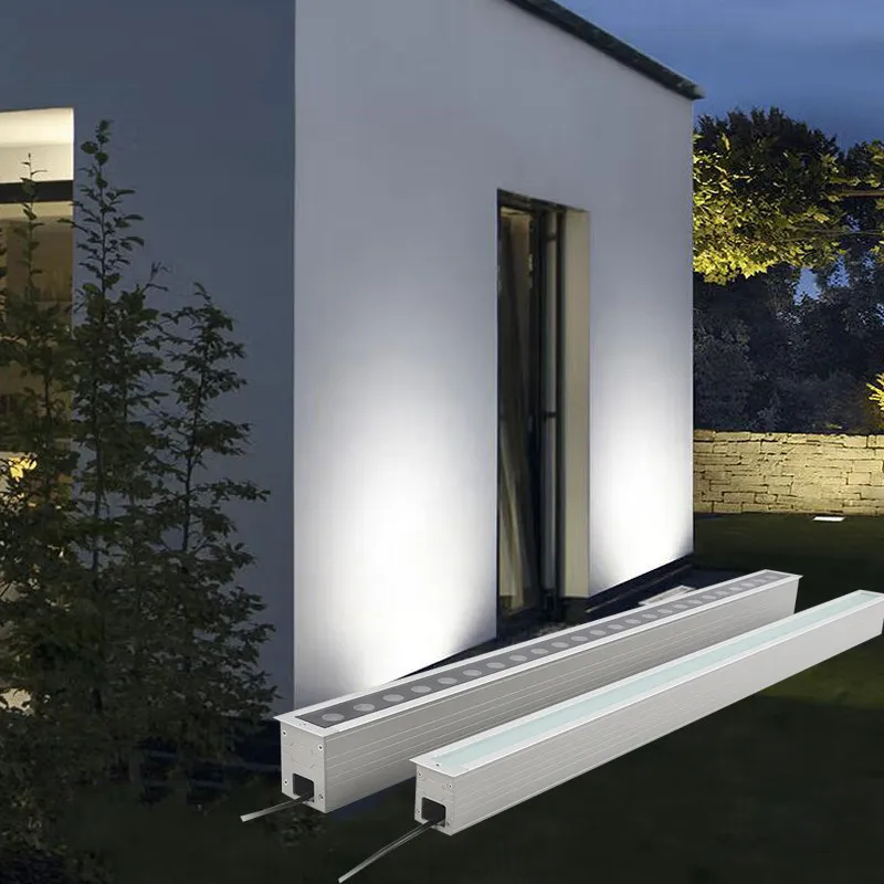 LED-Aluminium-Untergrund-Wasserdichte-Streifenleuchte für Außenbereiche, Parkanlagen, Plätze, Gänge, Hotels (Außenbereich & Wand)