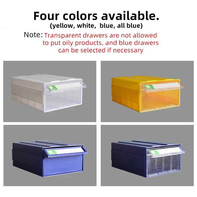 Modular Plastic Storage Drawer Parts Storage Hardware Plastic Spare Parts Storage Box
