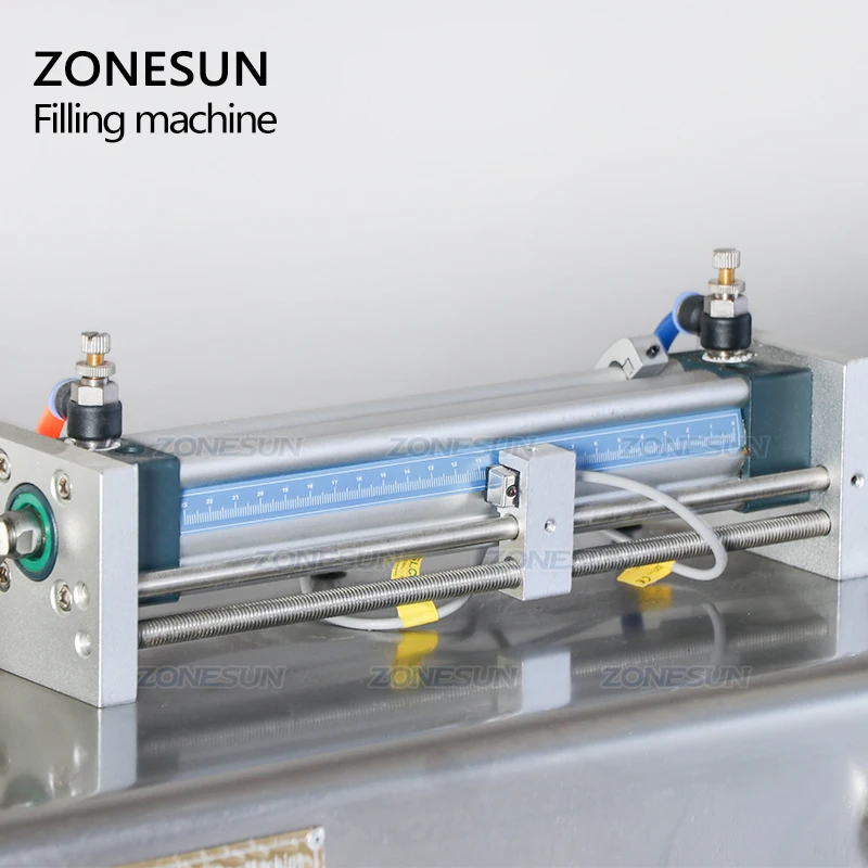 ZONESUN 100-1000 мл полуавтоматический лосьон крем Джем желе Дата сироп соус Соль Чили барбекю кетчуп Икра рыбный соус разливочная машина