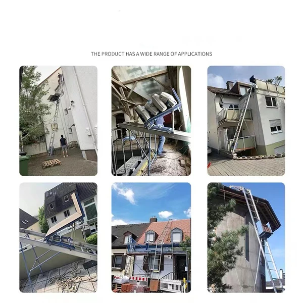 Портативный квасцы электрическая Лестница подъемник солнечная панель для