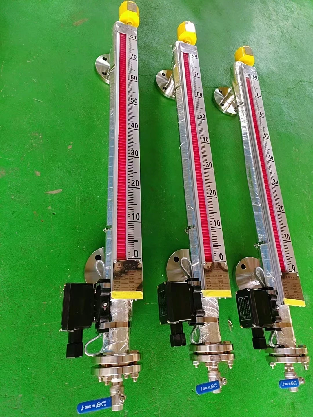 Flap Level Gauge Top Mounted Water Level Gauge Remote