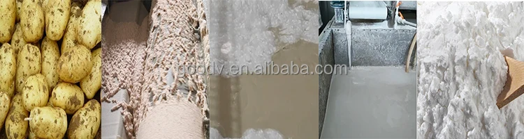 Industrial Automatic Potato/Sweet Potato Starch Processing Production ...