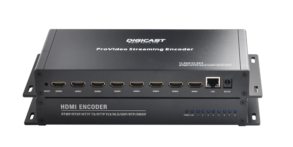 Dmb-8908a-ec Classic Hd Iptv Encoder 8 Channel H.264 H.265 Hevc ...