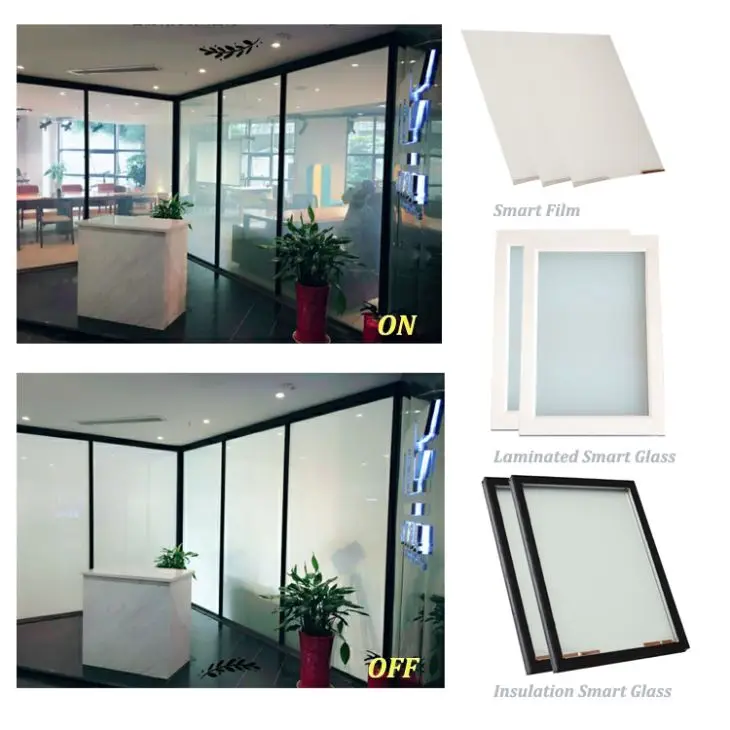 Electric Intelligent Switchable Mirror Glass for Privacy