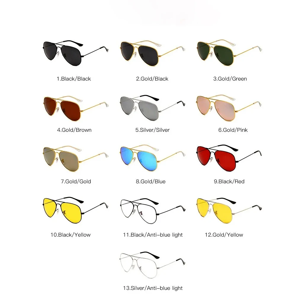 High Nickel Stainless Steel Ray Cat 3 Uv 400 Polarized 3025 Luxury