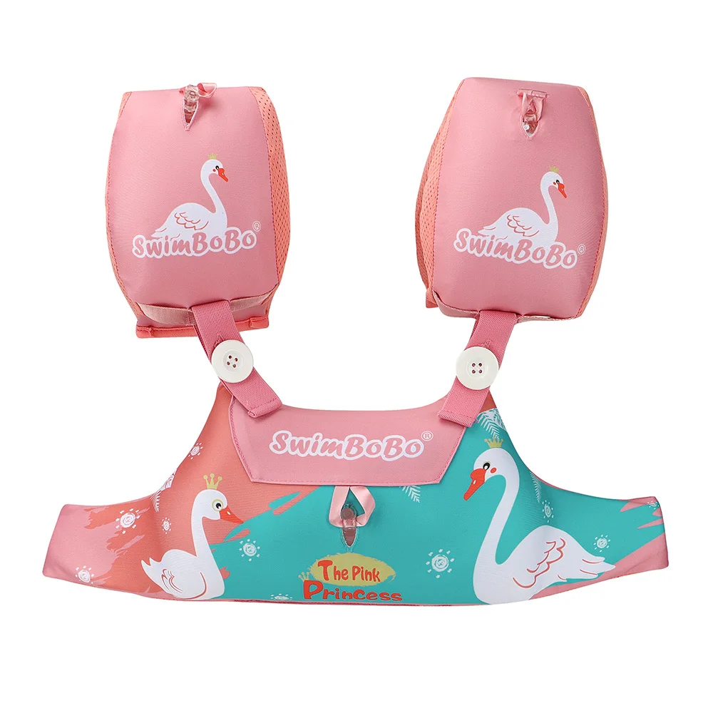 Hot Sale Children Arm Swim Ring Pink Inflatable Child Sleeve Armbands Floating Inflatable