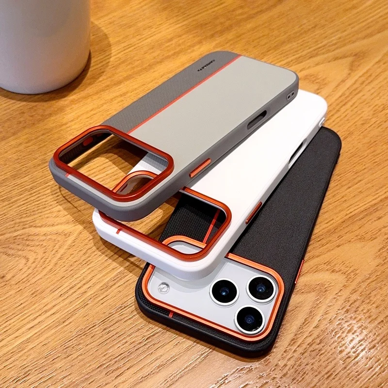 Premium PU Leather iPhone 17 Pro Max Case