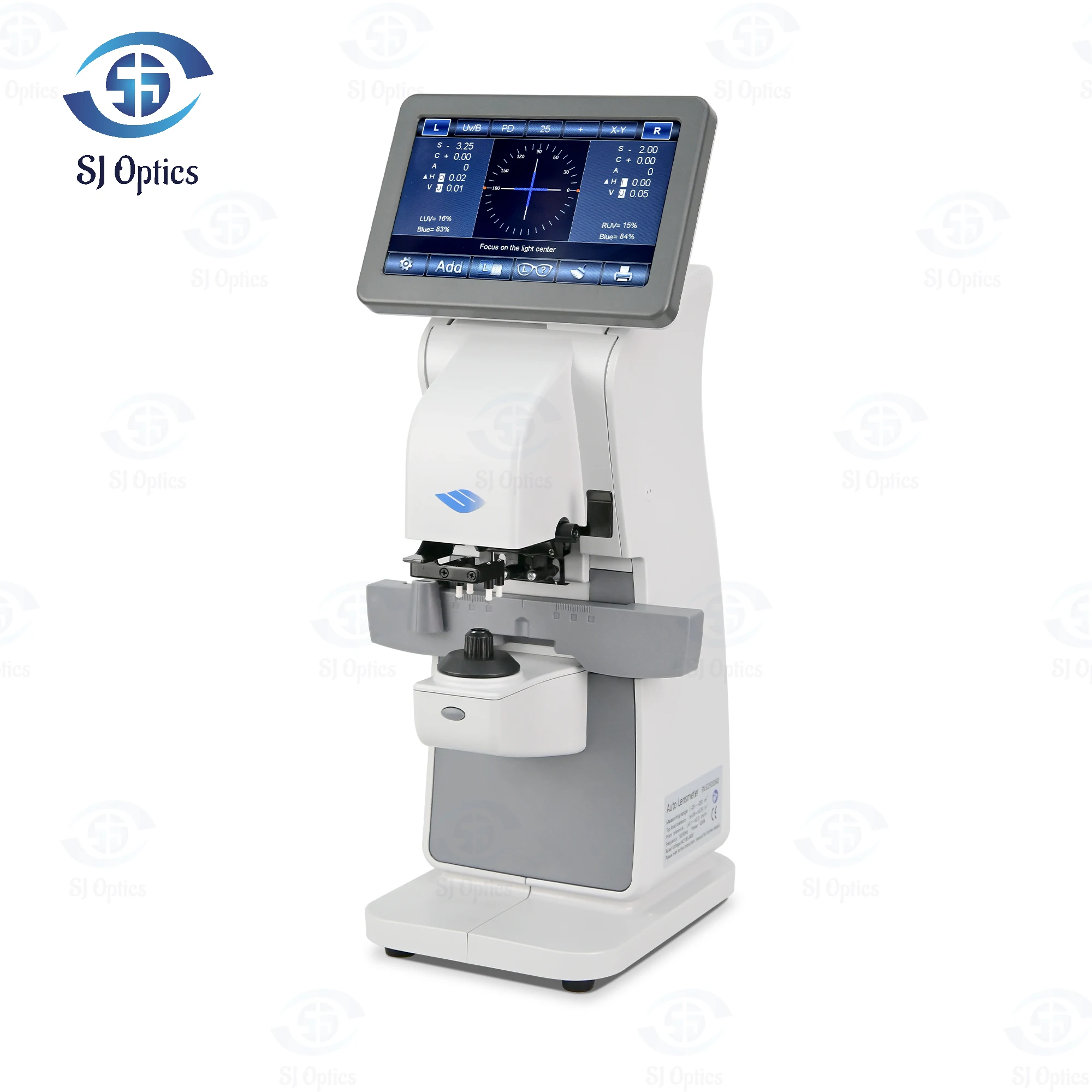 SJ Optics Huvitz Optical Auto Lensmeter With Backlight Focimeter Optical Machine LM-260