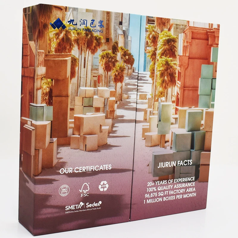 Custom Luxury Reusable Magnetic Cardboard Essential Oil Perfume Box Handmade Gift Packaging Embossing for Loose Powder for supplier