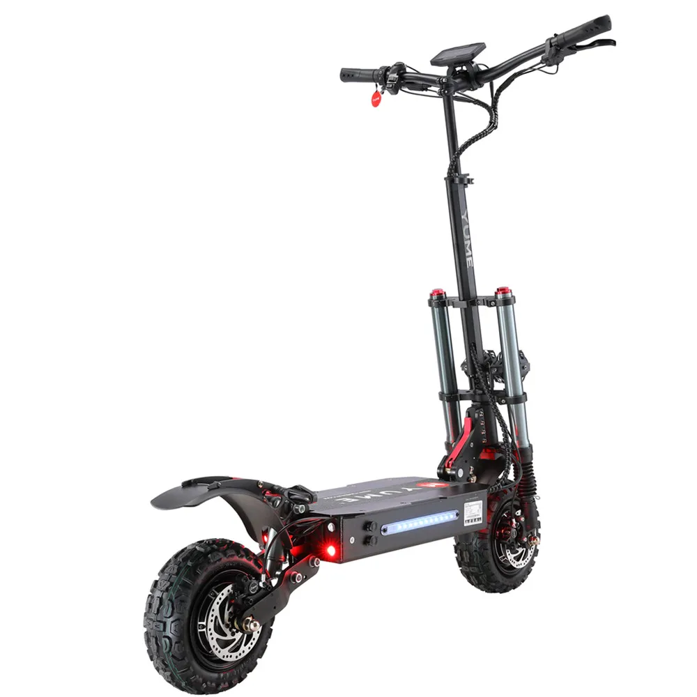 Электрические скутеры YUME Y11 CE 60 в 6000 Вт мотоциклетные толстые шины Citycoco с широкими колесами электроскутеры для взрослых
