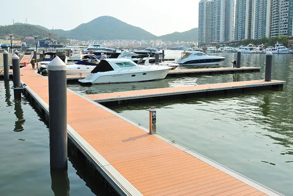 Floating Dock Pe Floating Jetty Modular Floating Pontoon For Aluminum
