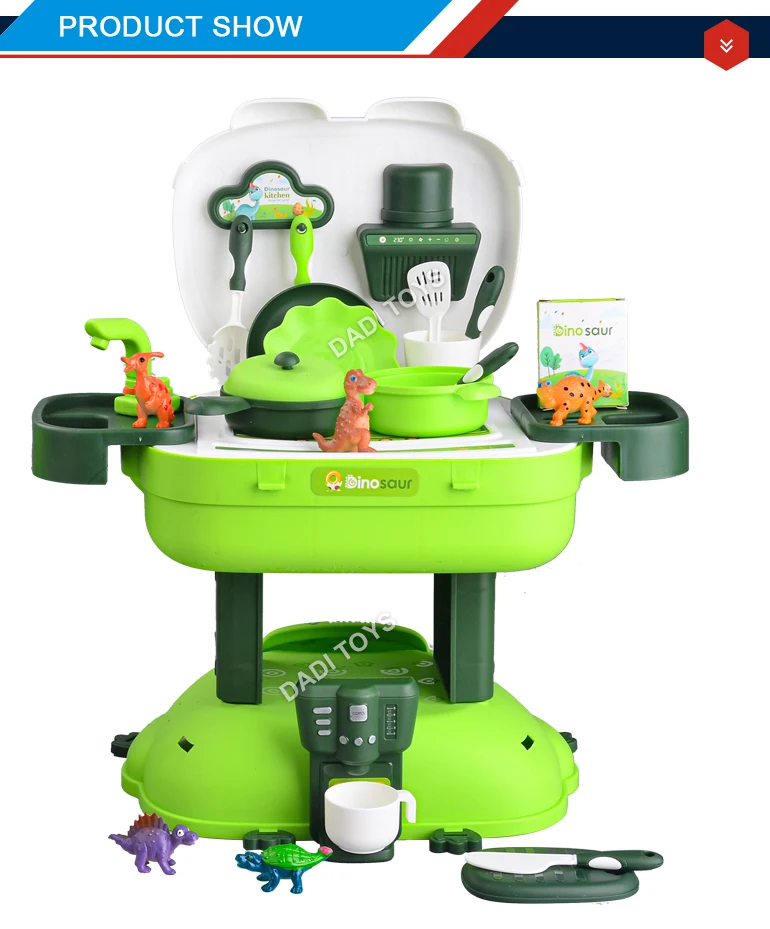 3 In 1 Backpack Cooking Toys Kitchen Set Game Pretend Play Preschool