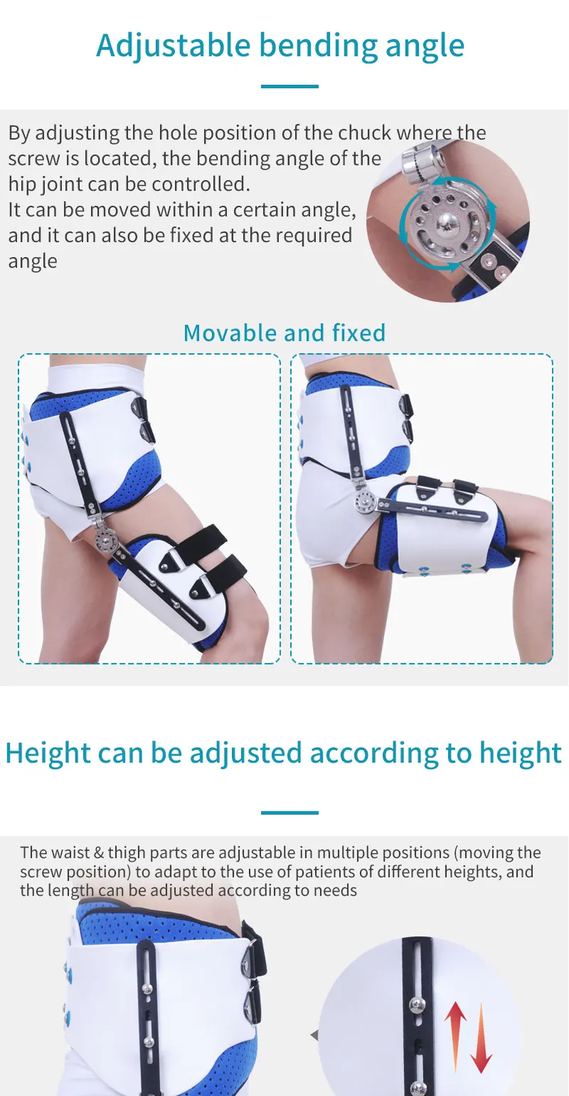 Adjustable Rehabilitation Orthopedic Support Hip Joint Support Brace