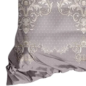 Hot Sale 100%polyester Satin Comforter Bedding Set Printed Fabric Comforter Sets Queen Size Comforter Set