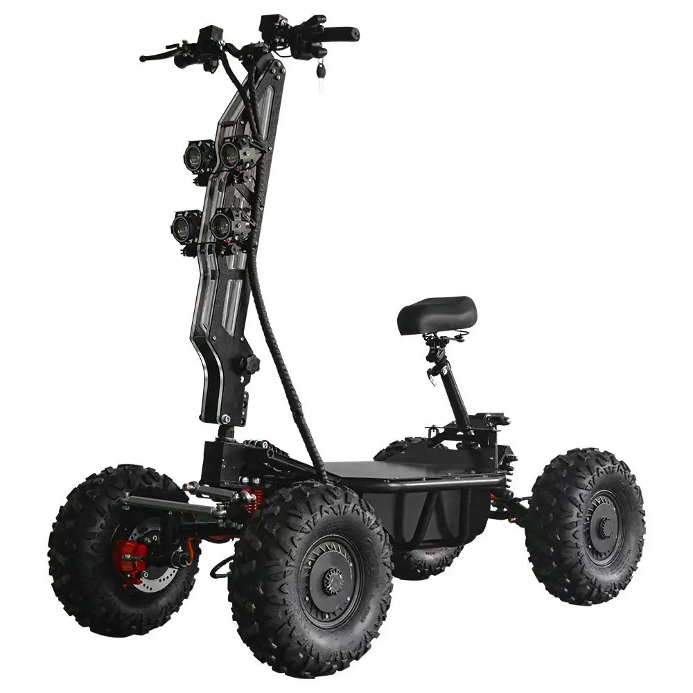 Multifunction Cruiser Four Wheel Electric Scooter 16 Inch Off Road