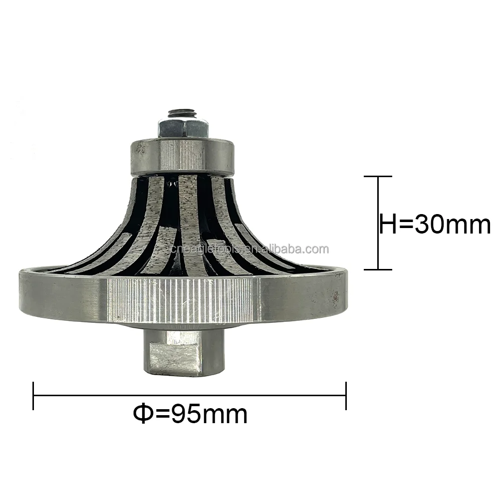 Crawnedeagle Demi Bullnose Stone Edge Tools B10/B20/B30/B40 Diamond ...