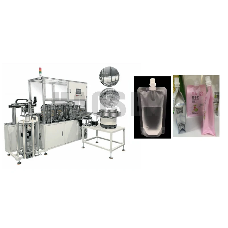 Spout Pouch Garbage Bag Making Machine Paper Fiber Computerized mango Lequite Ploy Maker Leno Patterns Stamps