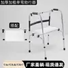 Single-curved white shower seat