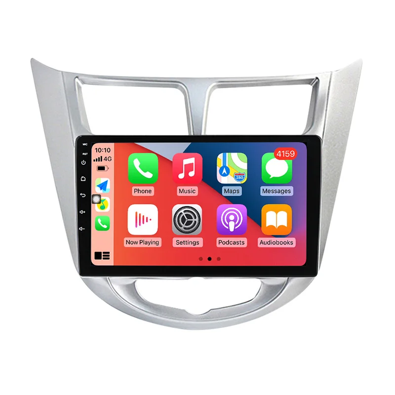 Mekede Car Frame Radio For Hyundai I25/accent/solaris/verna Double Din