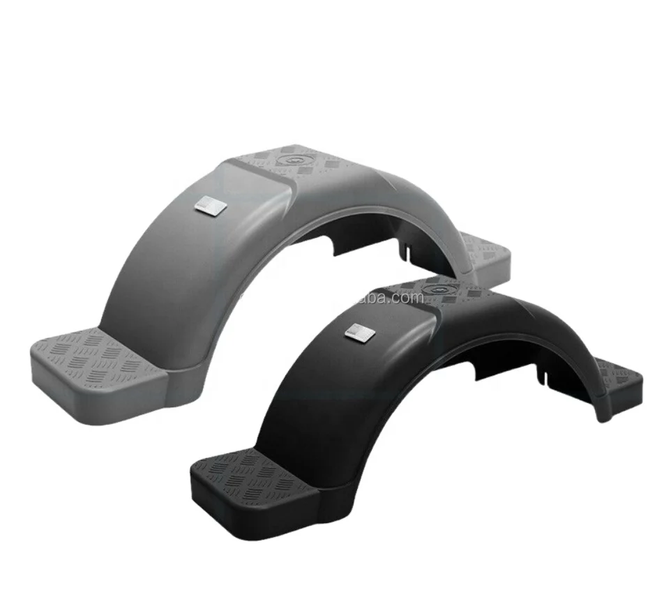 GL-23158B High Quality 13'' 14'' 15'' PP Trailer Mudguard Trail Car Mud Guard Tow Truck Fender