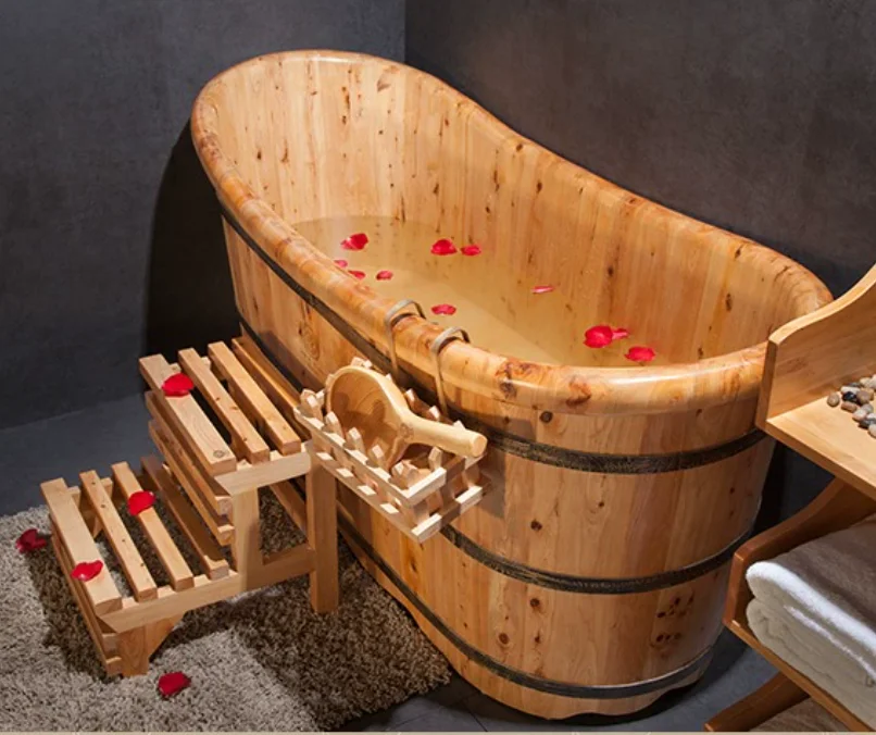 1.5m Freestanding Cedar Wood Bathtubs Buy Bathtubs,Freestanding