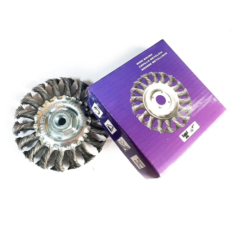 Spazzola Circolare In Acciaio Per Mola Da Banco - Foto 1