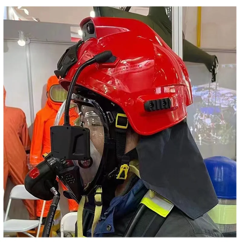 4G Firefighter Rescue Helmet with Thermal-Image Sensor