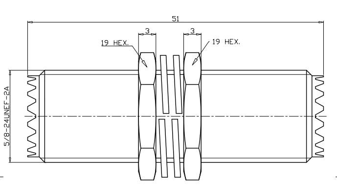 product lwmc made in china factory price dc to 05 ghz uuhf female uhf female to female adaptor long-5