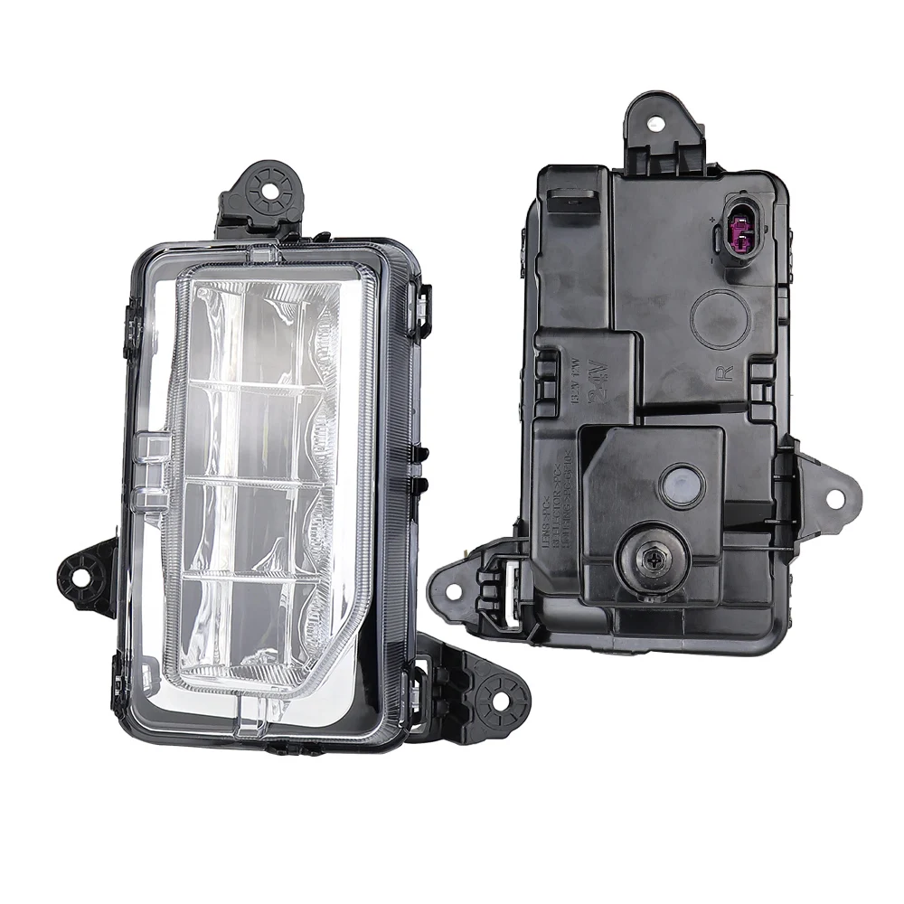 Set LED Bumper Fog Light Driving Lamps w/Switch Kit for Generation GMC Sierra 1500 2019 2020 Model