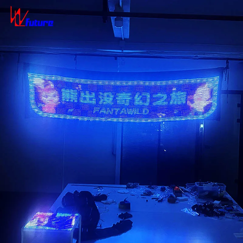 Led Transform Logo Parade Flag - Buy Led Pixel Flag led Transform Logo ...