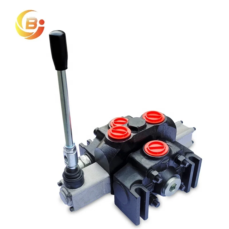 1 Spool Sectional Operated DCV100 Remote Joystick Manual Control Hydraulic Directional Valve for Front Loader