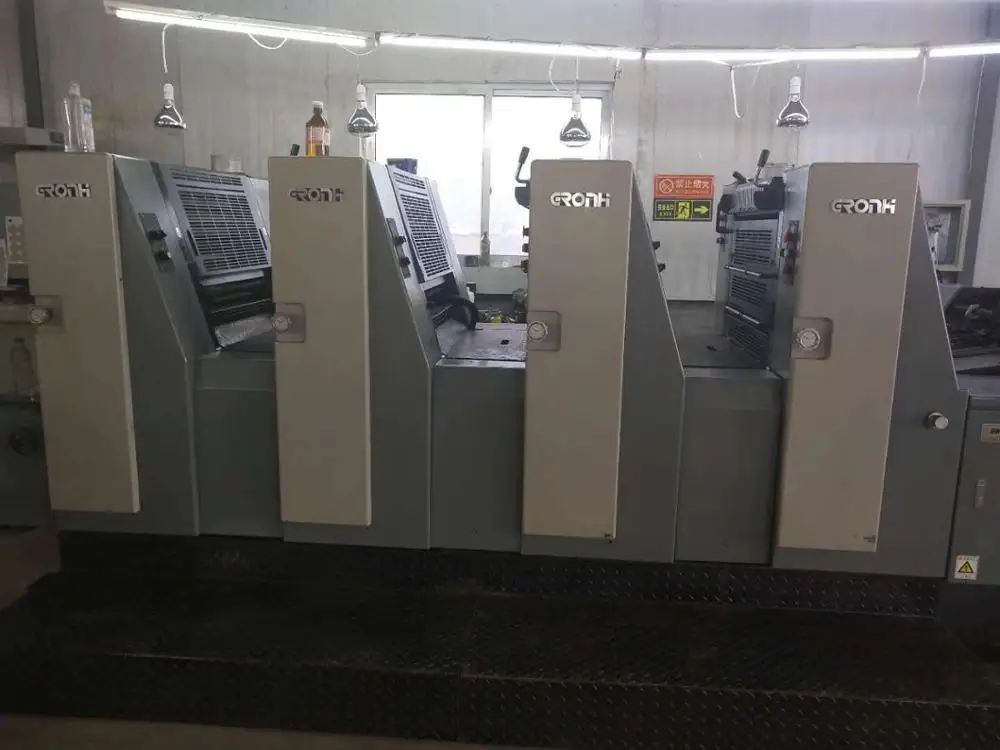 Shinohara Flatbed Offset Printing Machine Used for Crafting High Quality Magazines Bills Papers Labels & Cards