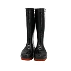 Boot Boots Pvc Garden Popular Industry Safety Boot 4 Seasons Outdoor Mens Rubber Coach Rain Boots For Work