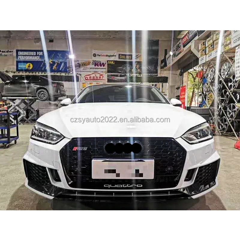 Body Kit Include Front Bumper Assembly With Grille For Audi A5 2017 ...