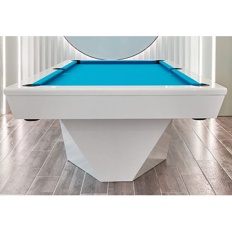 Высококачественный полноразмерный бильярдный стол из массива дерева с золотой резьбой