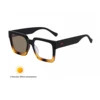 C7 Nero opaco Marrone tartaruga Bianco diventa marrone
