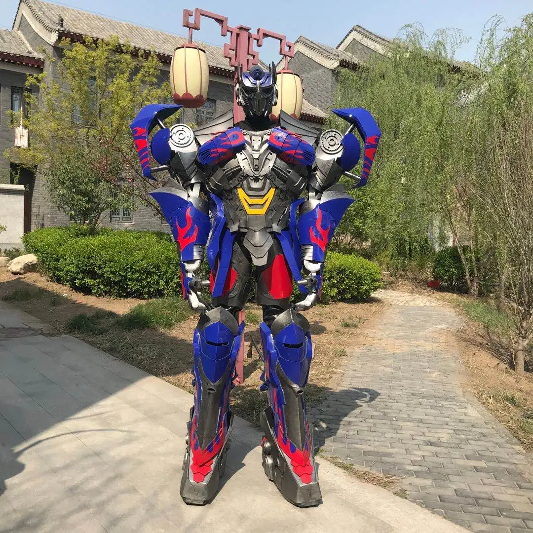 Fancy Realistic Intelligent Humanoid EVA Material Robot Costume