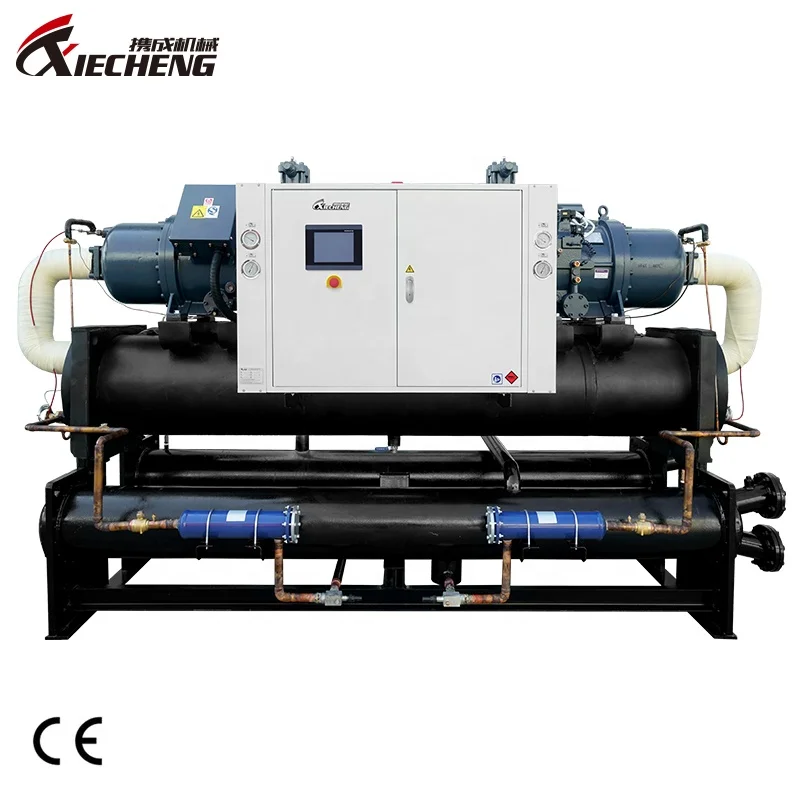 Electroplating High Temperature Heat Pump Unit Waste Heat Recovery Heat Pump Screw Type Intelligent Water Heater Unit