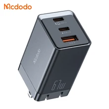 Multifunction Charger Laptop Tablet 67W 65W USB-C*2+USB*1 PD Cargador Para Celular Mini GaN Charger Accesorios Para Celulares