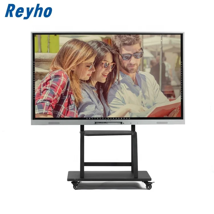 
 Китай OEM ODM портативная цифровая вывеска smart 4K экран интерактивная доска оптовая продажа  