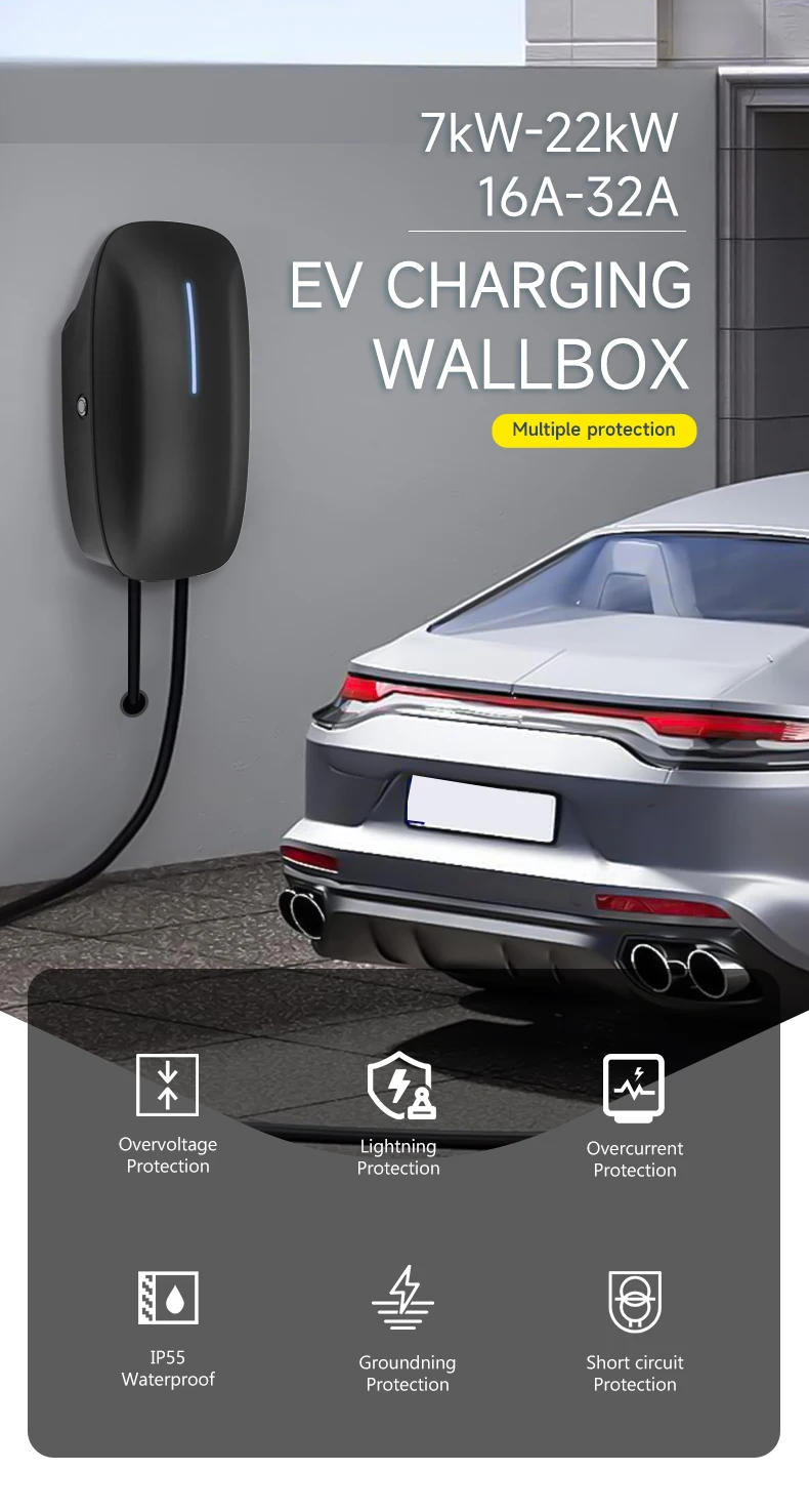 Hot Sale Wholesale Wall-mounted Ev Charging Station Family-friendly ...