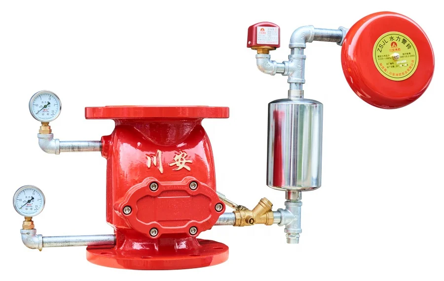 
Латунный Манометр с сигнализационным клапаном для пожарной воды Gong SS304 