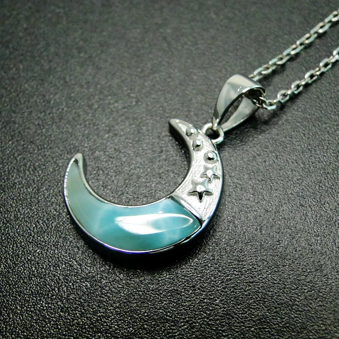 7 Days Shipping Time Factory Shop 925 Silver Jewelry Blue Larimar