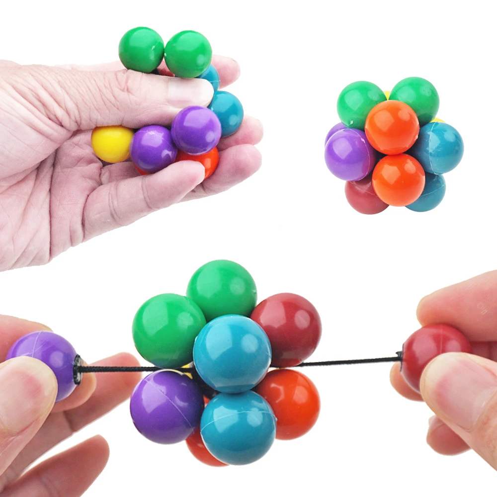New Arrival Atomic Fidget Ball Kids Educational Toys Colorful 3d Fidget