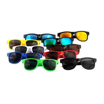 2021 Custom logo children sunglasses 2022 fashion wholesale plastic Boys sun glasses colorful kids sunglasses children