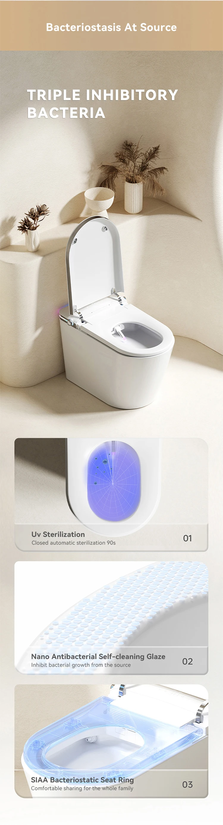 product high quality automatic flushing electric one piece toilet bowl intelligent inodoro bathroom wc smart toilet-20