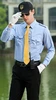 Blue long sleeve shirt without tie